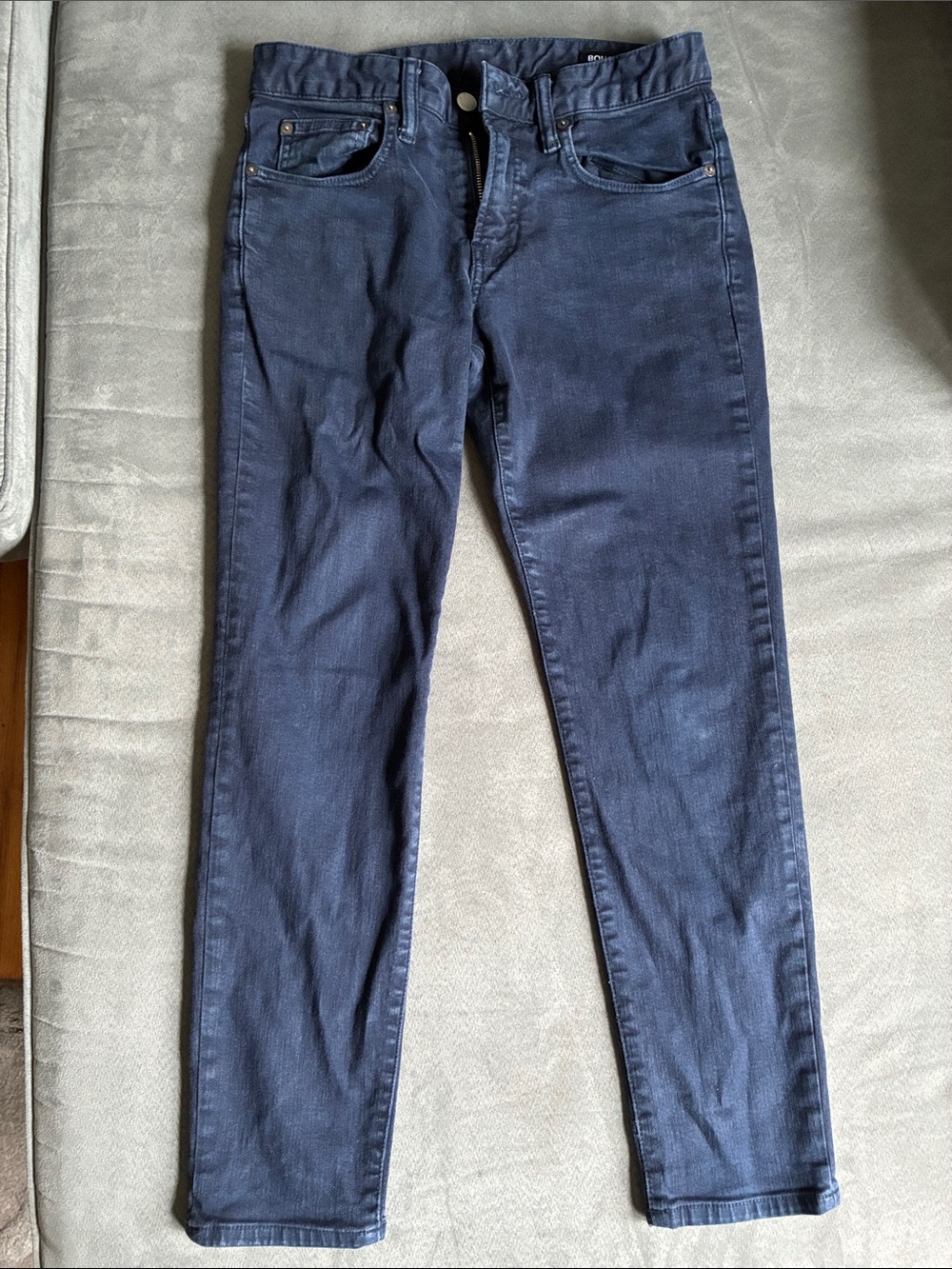 Bonobos Slim Straight (Taper) Jeans in Dark Navy